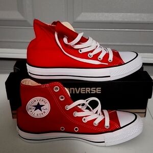 Converse All Star high top in red